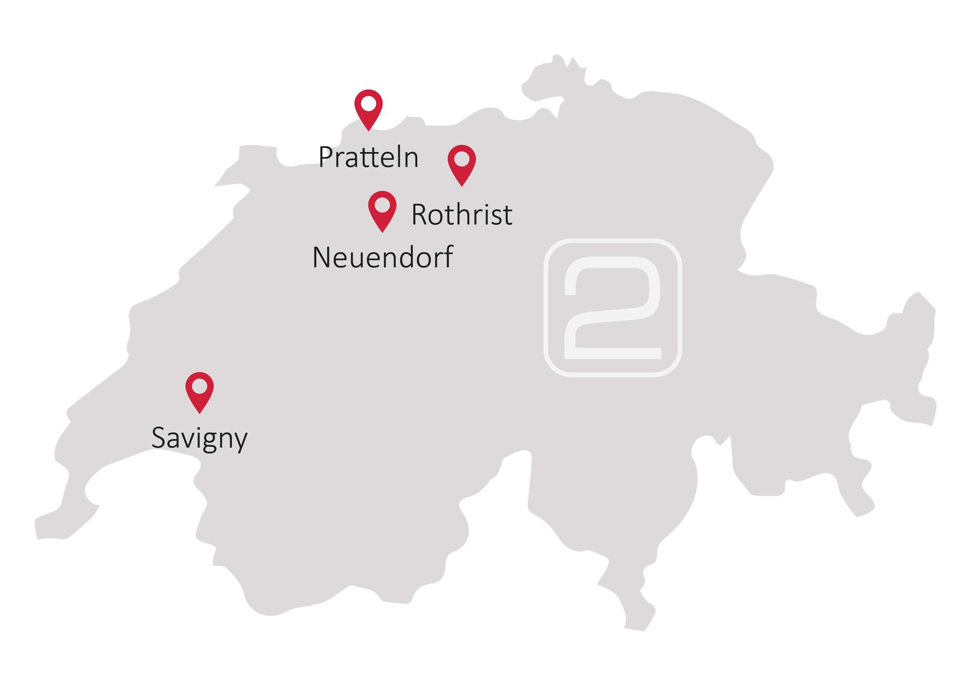 Map Standorte 2c Map Standorte 2c