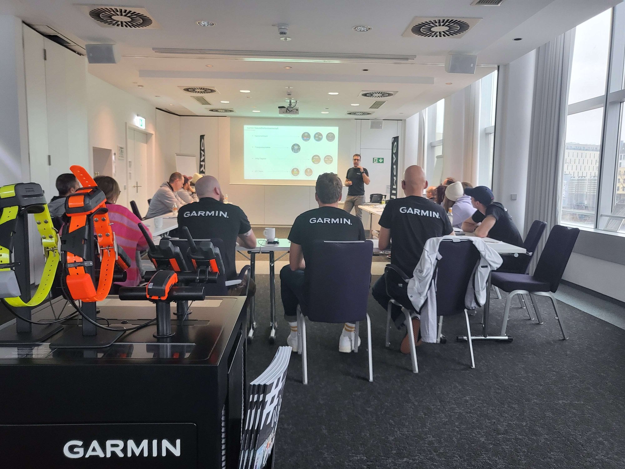 Garmin-Teamschulung