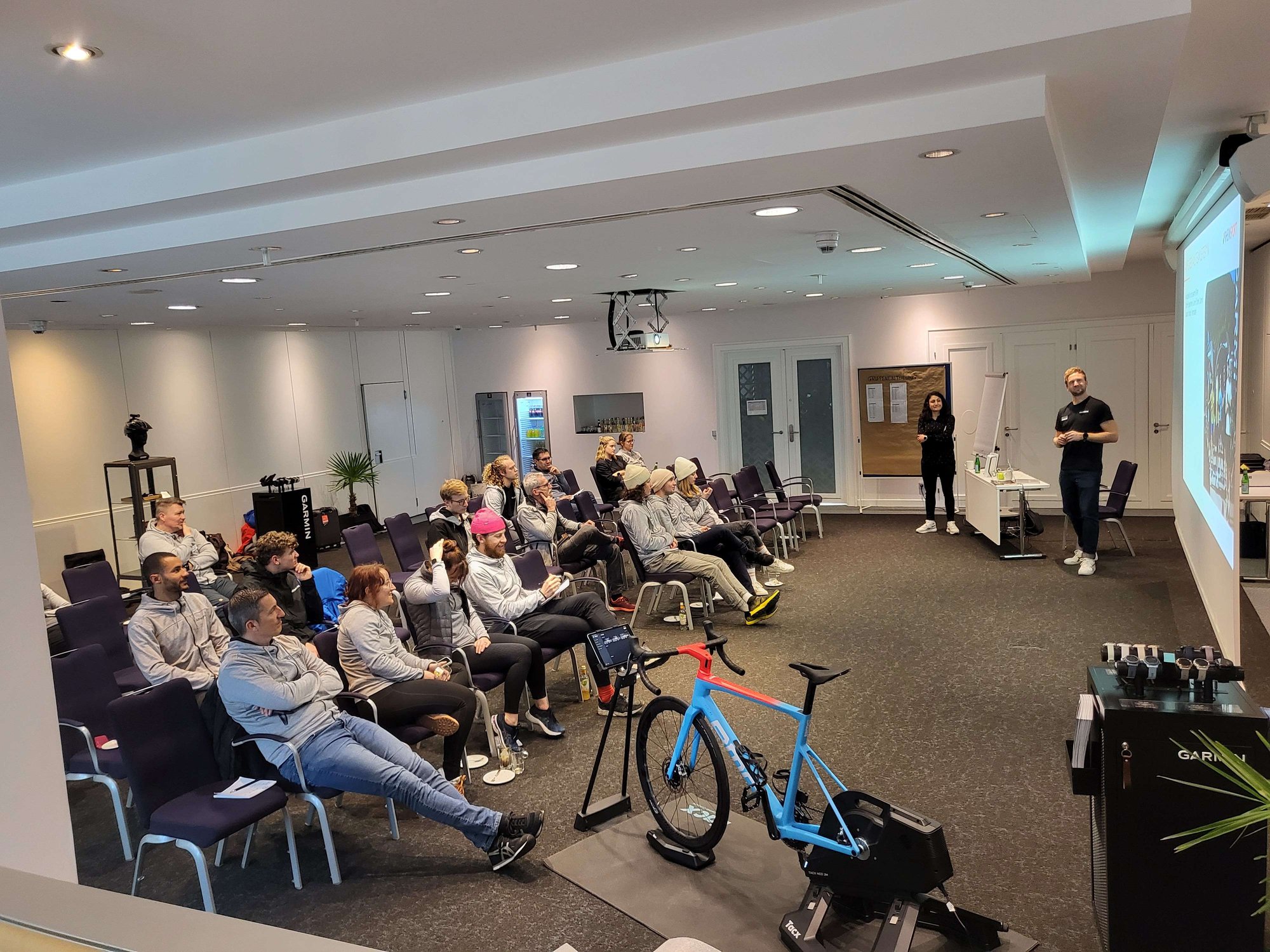Garmin-Teamschulung