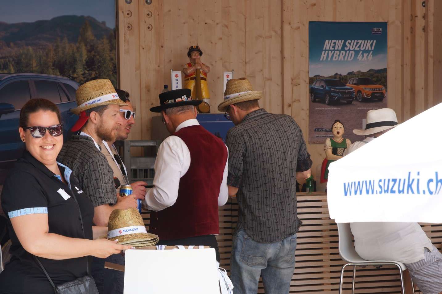 Suzuki am eidgenössischen Jodlerfest in Zug