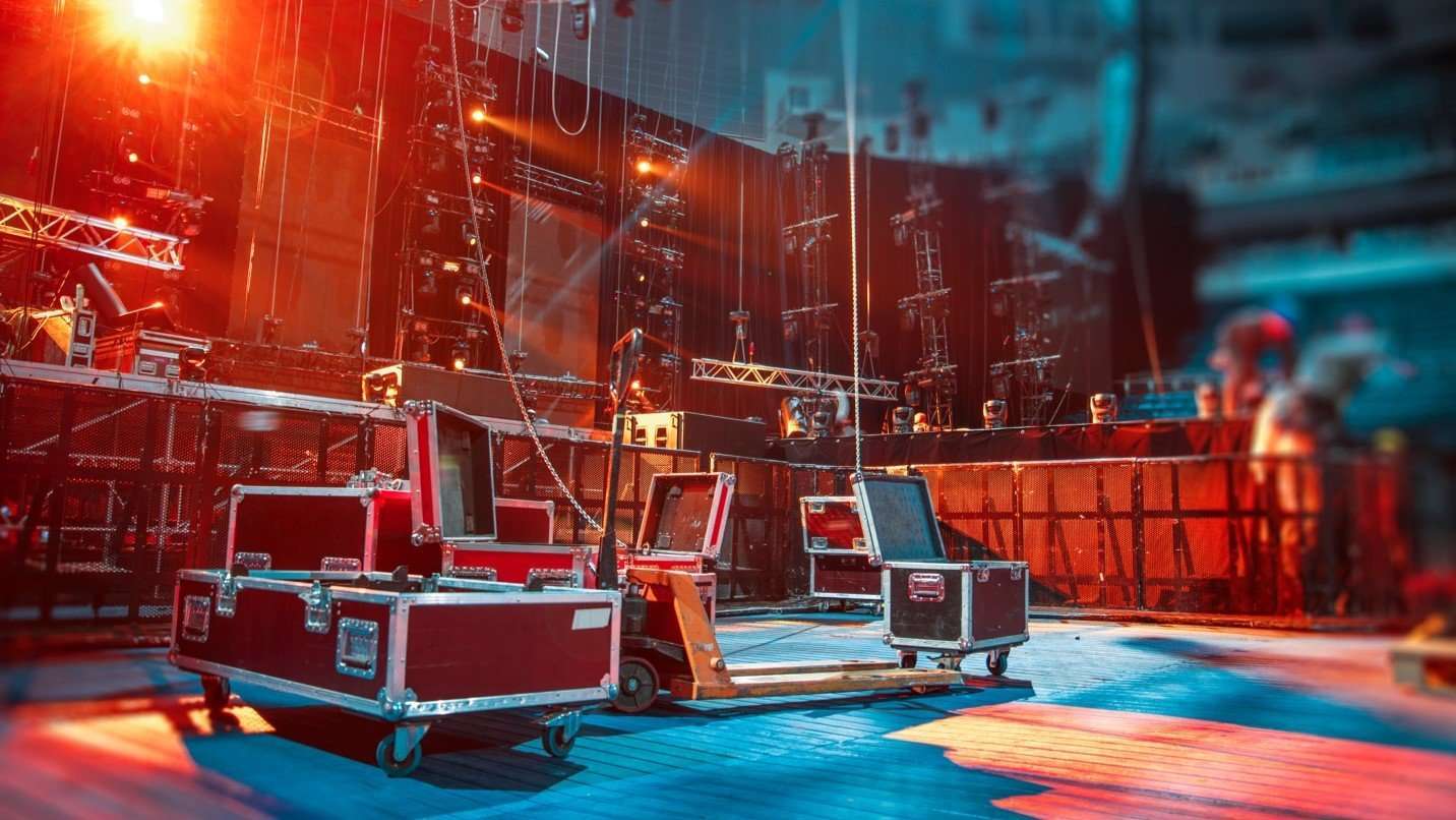 Eventlogistik_Aufbau Konzert