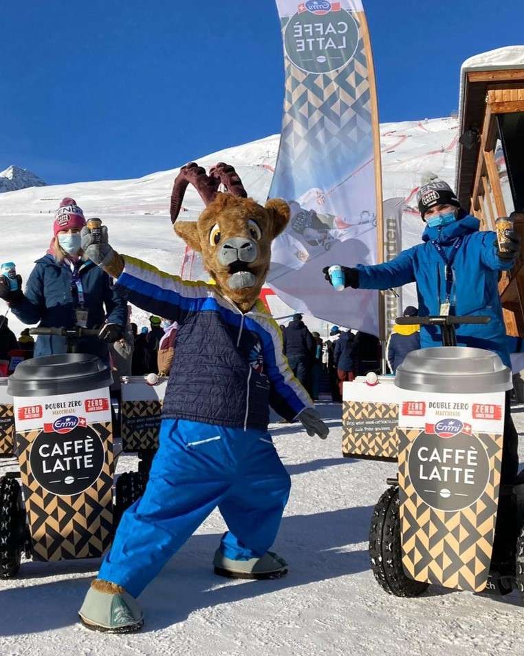 Emmi am Ski Weltcup