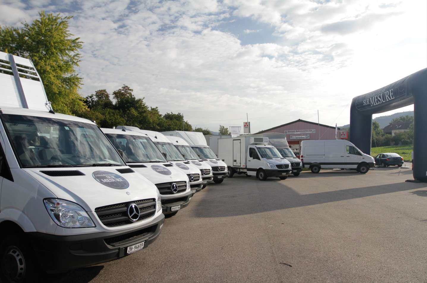 Merceds Trapo Tournee_Mercedes Lieferwagen