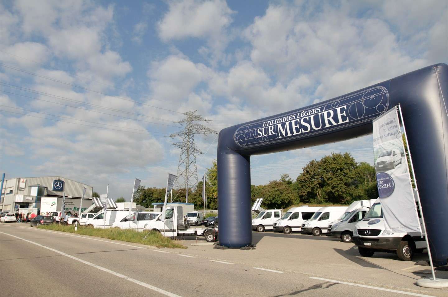 Merceds Trapo Tournee_Torbogen