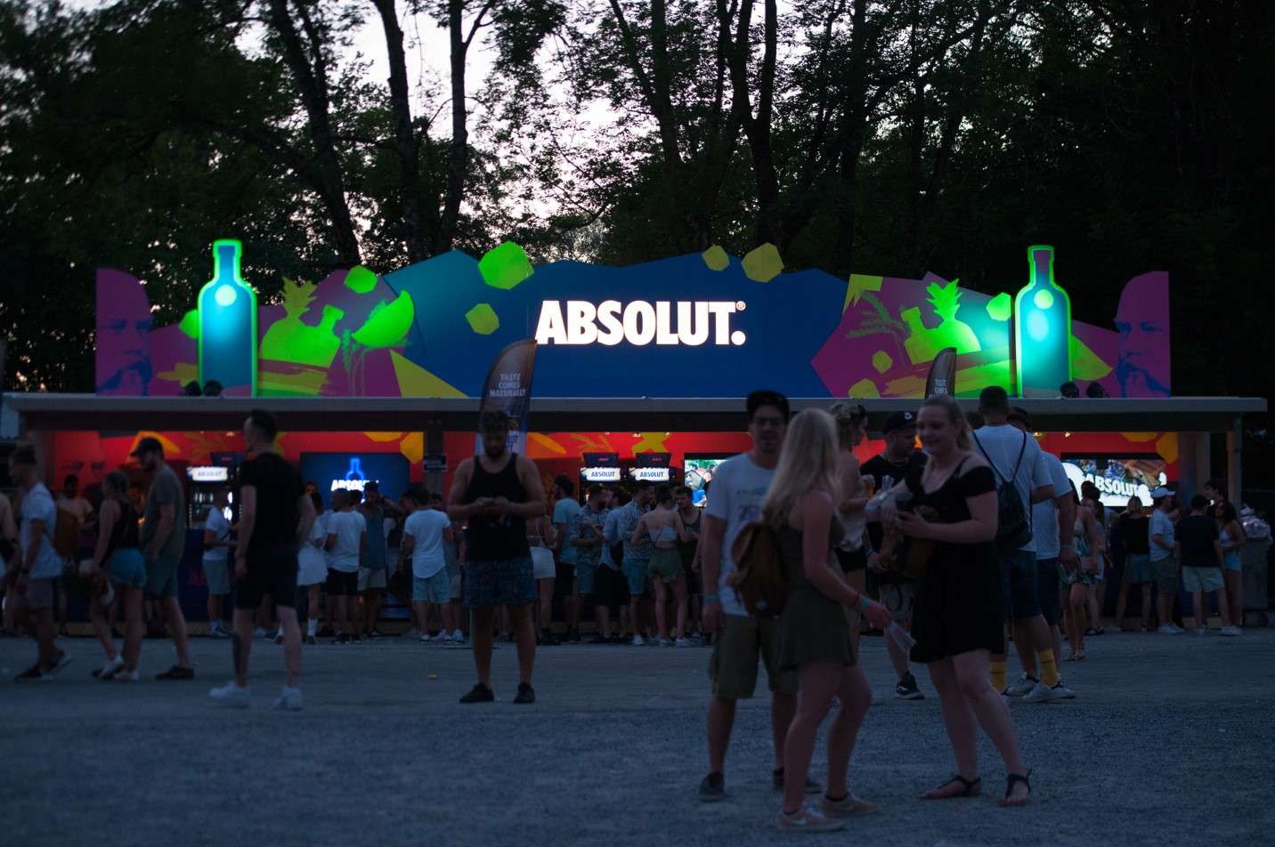 Pernod Ricard Festivalbar am Abend