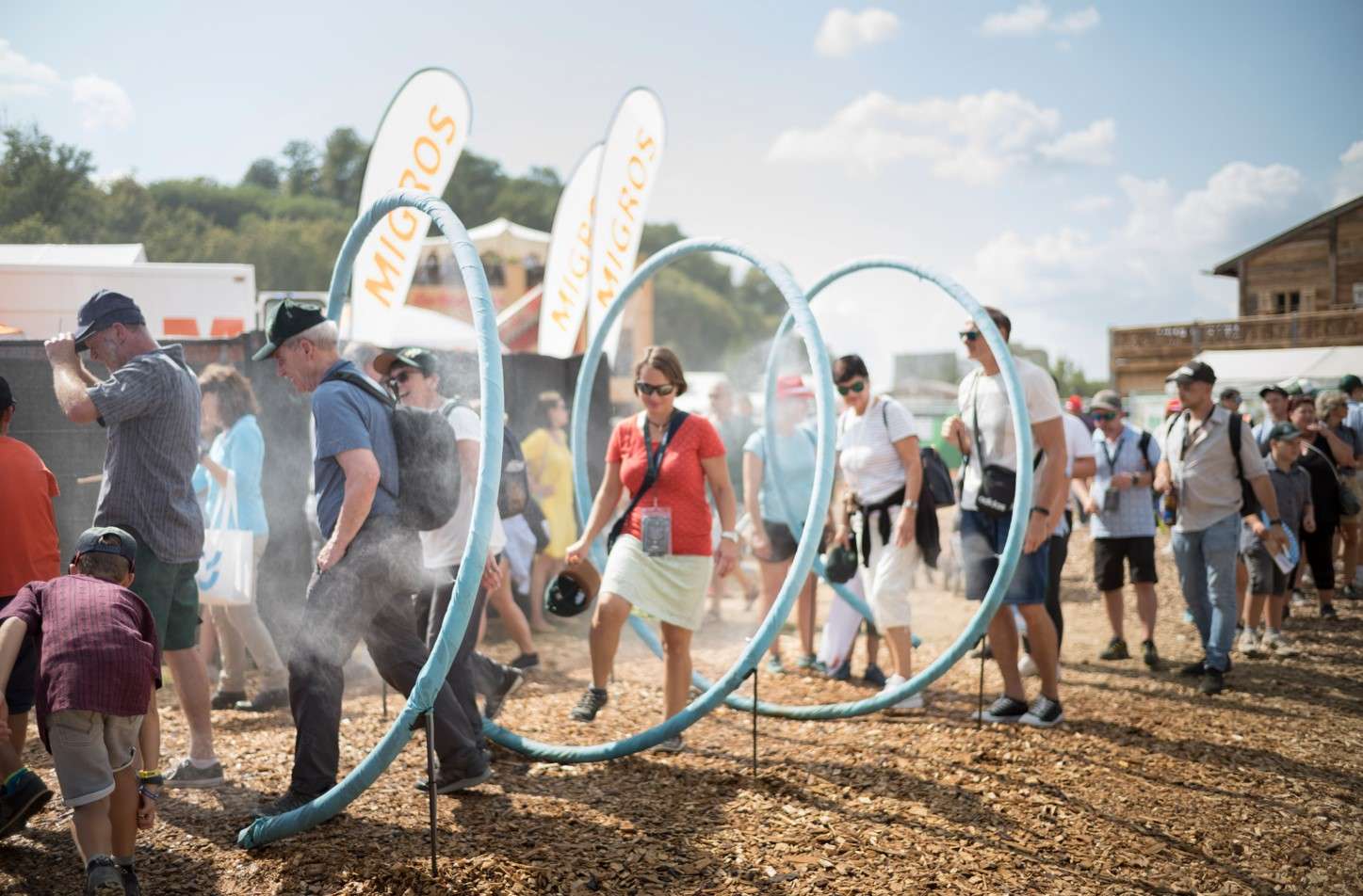 Primeo ESAF 2022_Abkühlung für die Besucher:innen