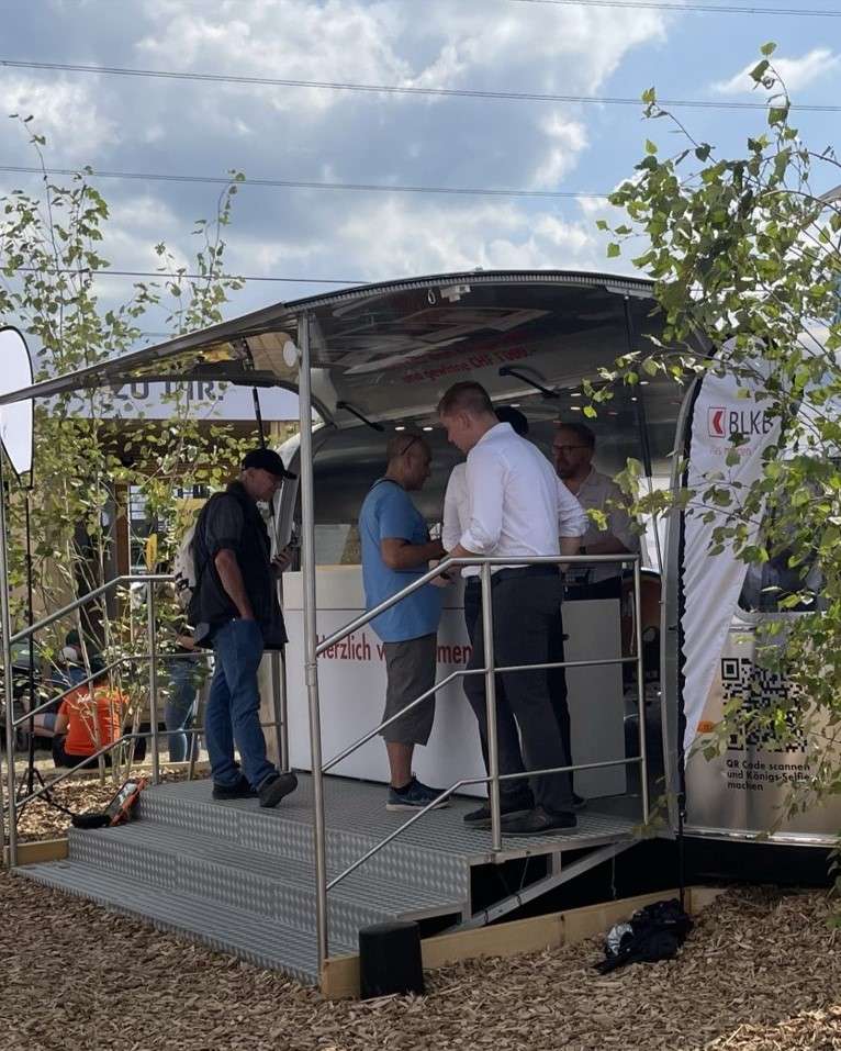 BLKB Airstream am ESAF 2022