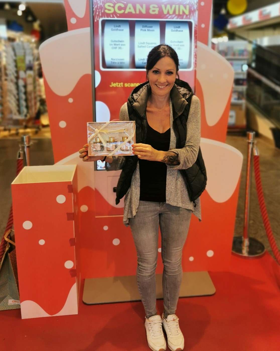 EKZ Lyssach Jubiläum Scan and Win