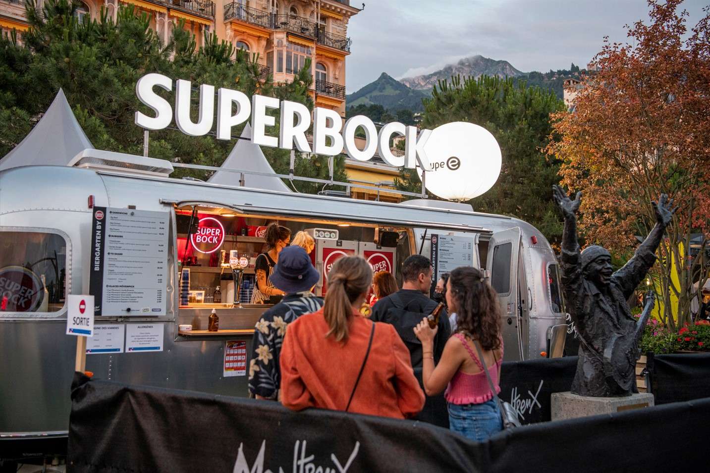 Feldschlösschen am Montreux Jass Festival