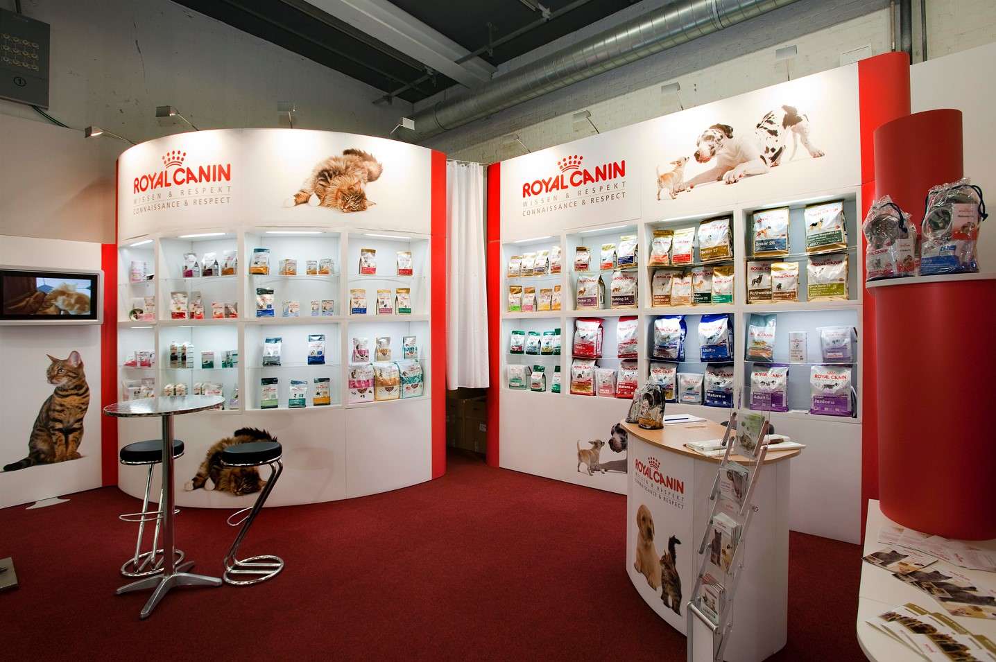 Royal Canin Messestand