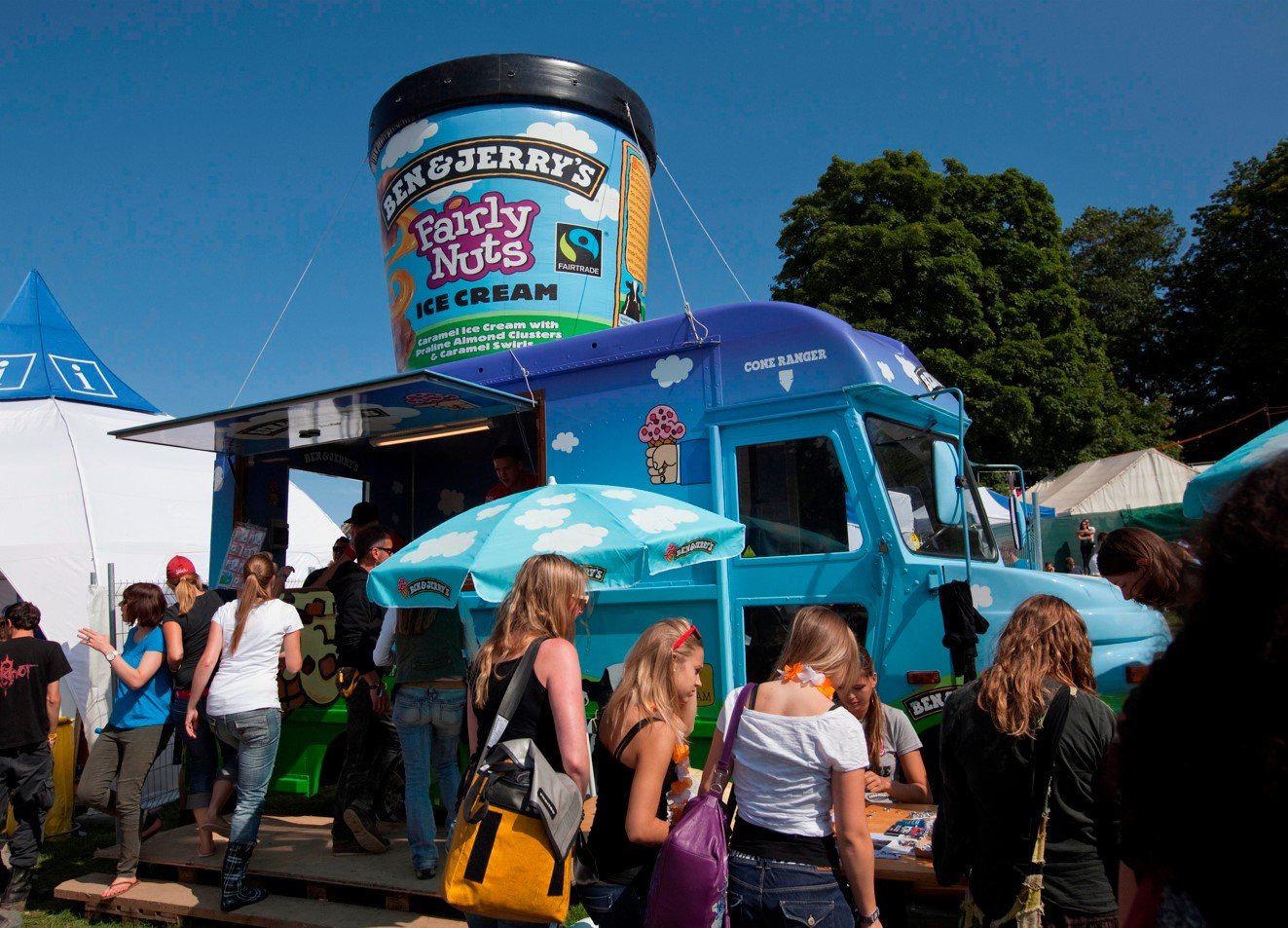 Ben & Jerry Sampling