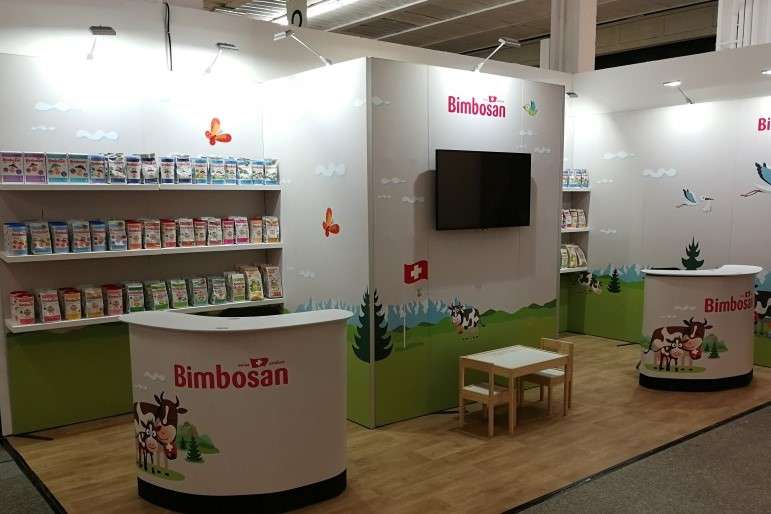 Bimbosan Messestand