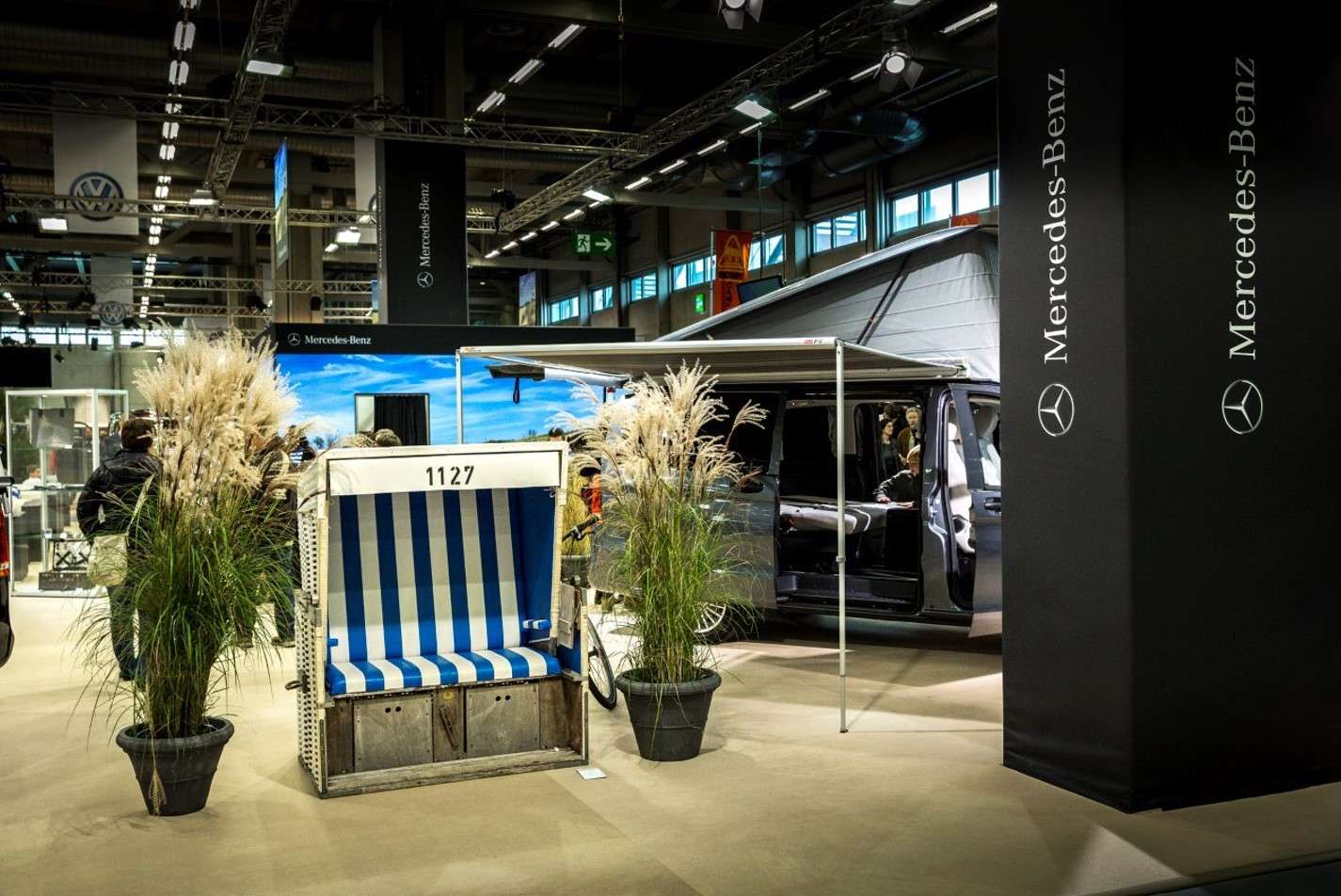 Mercedes Caravan Salon_Messeauftritt